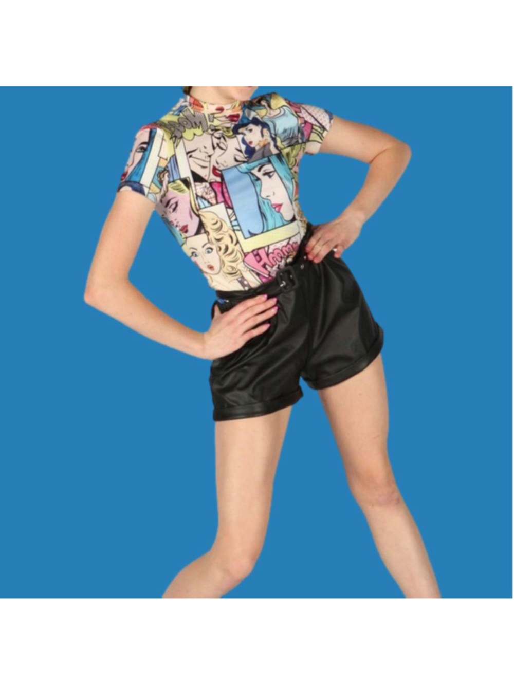 Shein Hip Hop Dance Costume, Size CL/AXS